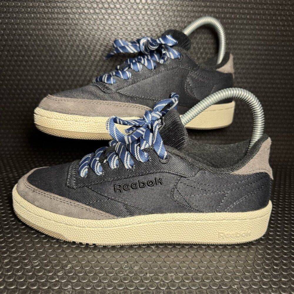 Reebok Club C 85 Harry Potter Hogwarts Black Brown Comfort Shoes Womens Size 5.5